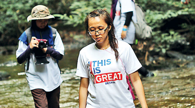 Wildlife surveyed in Ulu Belait during training session