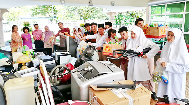 Students collect over 25 tonnes of recyclables