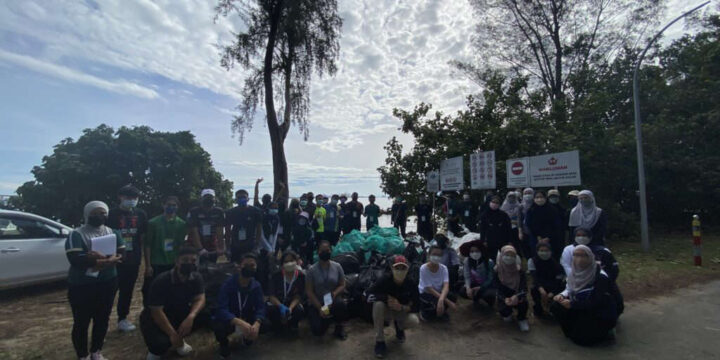 Over 316kg of trash collected at Serasa Beach