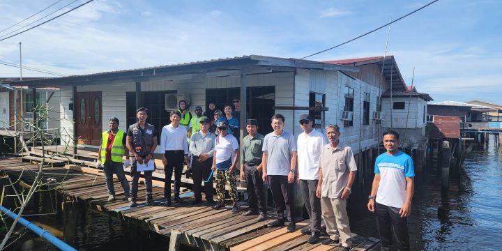 Launching of the Boardwalk Repair work