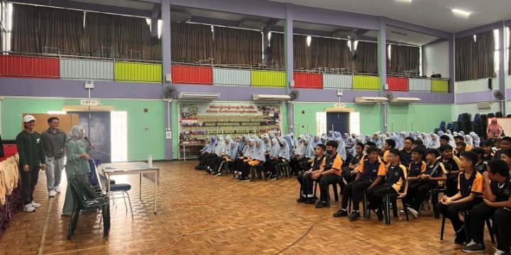 Talk on Environmental Cleanliness at Sungai Tali Primary School